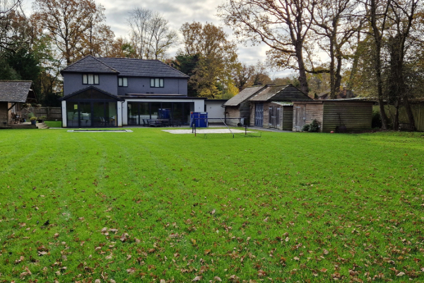 Prevent waterlogging in garden