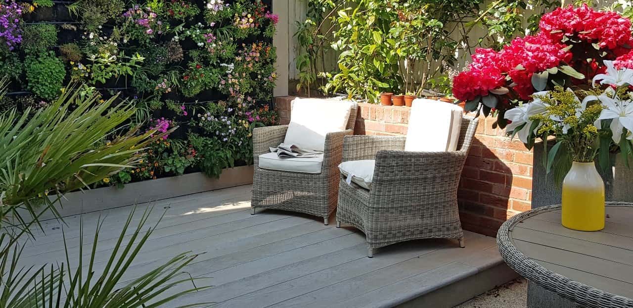 well designed outdoor space